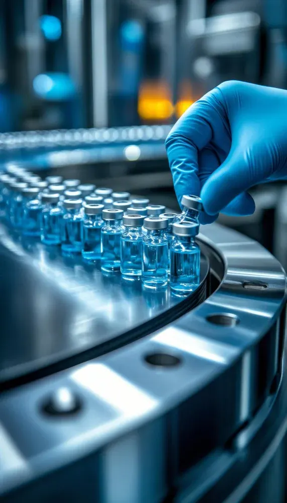 Advanced manufacturing facility producing fine chemicals and pharmaceutical intermediates at Mont Chem.